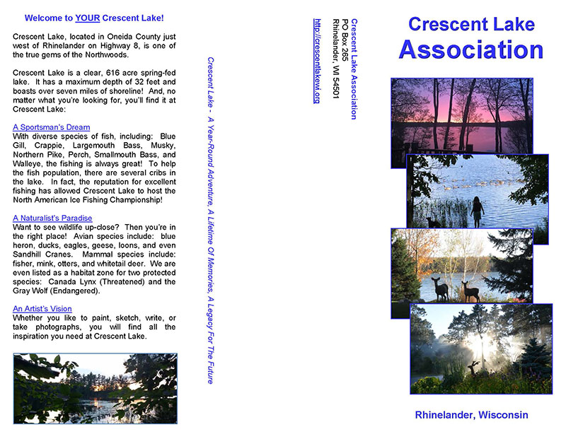 Welcome to you Crescent Lake